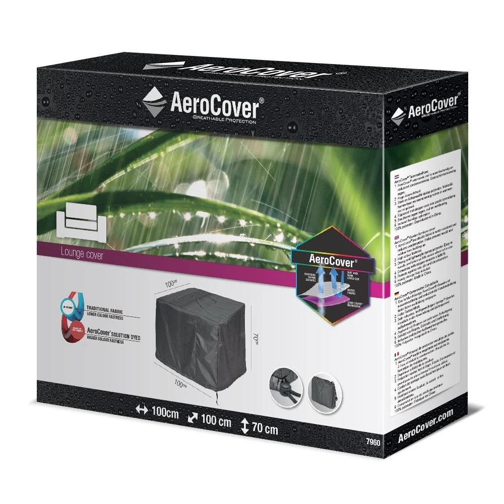 AeroCover Loungestoelhoes 100 X 100 X 70 Cm - Afbeelding 2