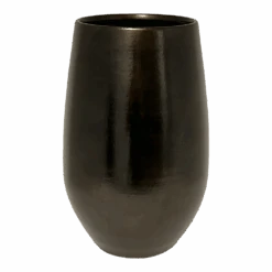 Bloempot Petra Hoog - D23 X H35cm - Koper